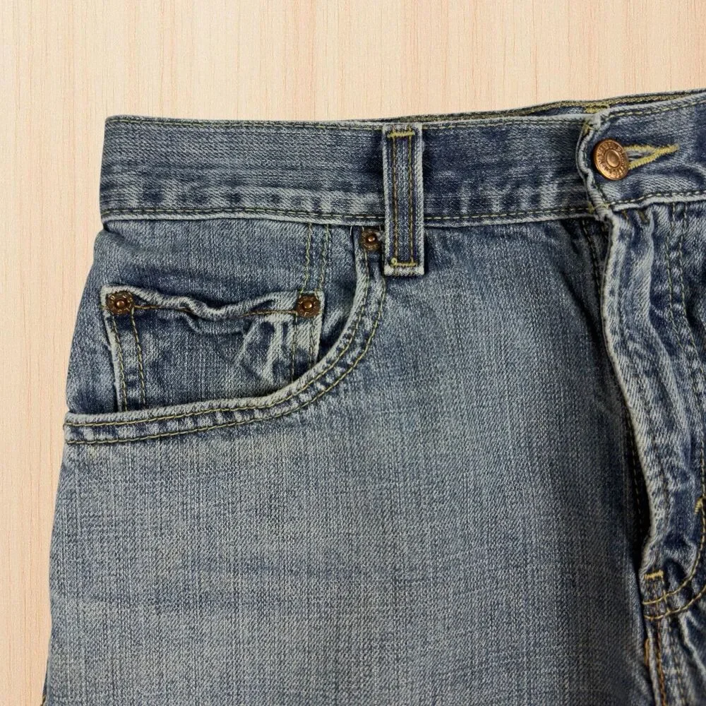 Levi’s 569 Loose Straight Jean Shorts Men’s W29 11L Medium Wash Blue Denim